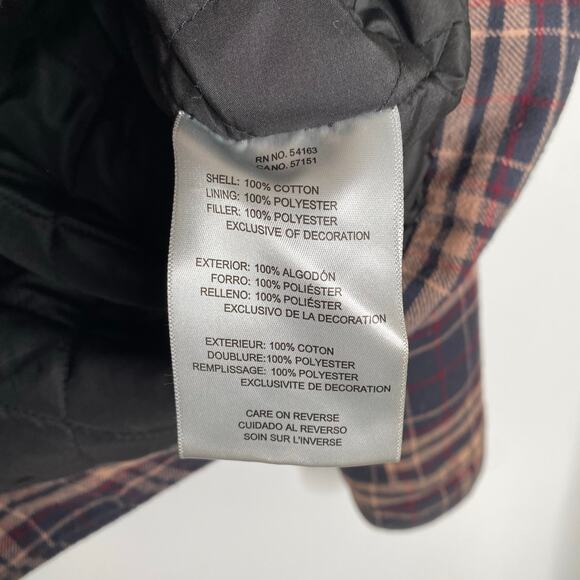 LEVIS Men’s Plaid Flannel Shacket Zip Snap Closure Lined Size Medium - Picture 9 of 11